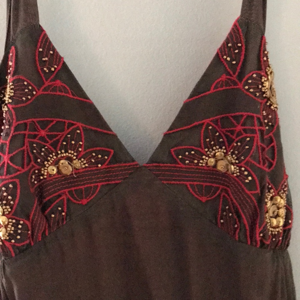 Halter dress, 3/4 length size 4